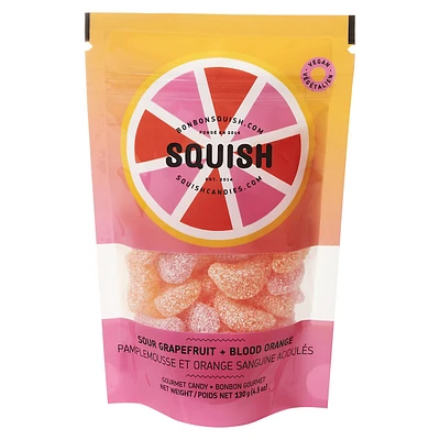 Vegan Sour Grapefruit & Blood Orange Candy