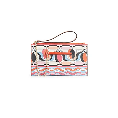 2-Piece Printed Pouch & Card Case Set