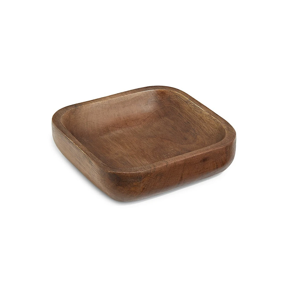 Carson Square Mango Wood Bowl