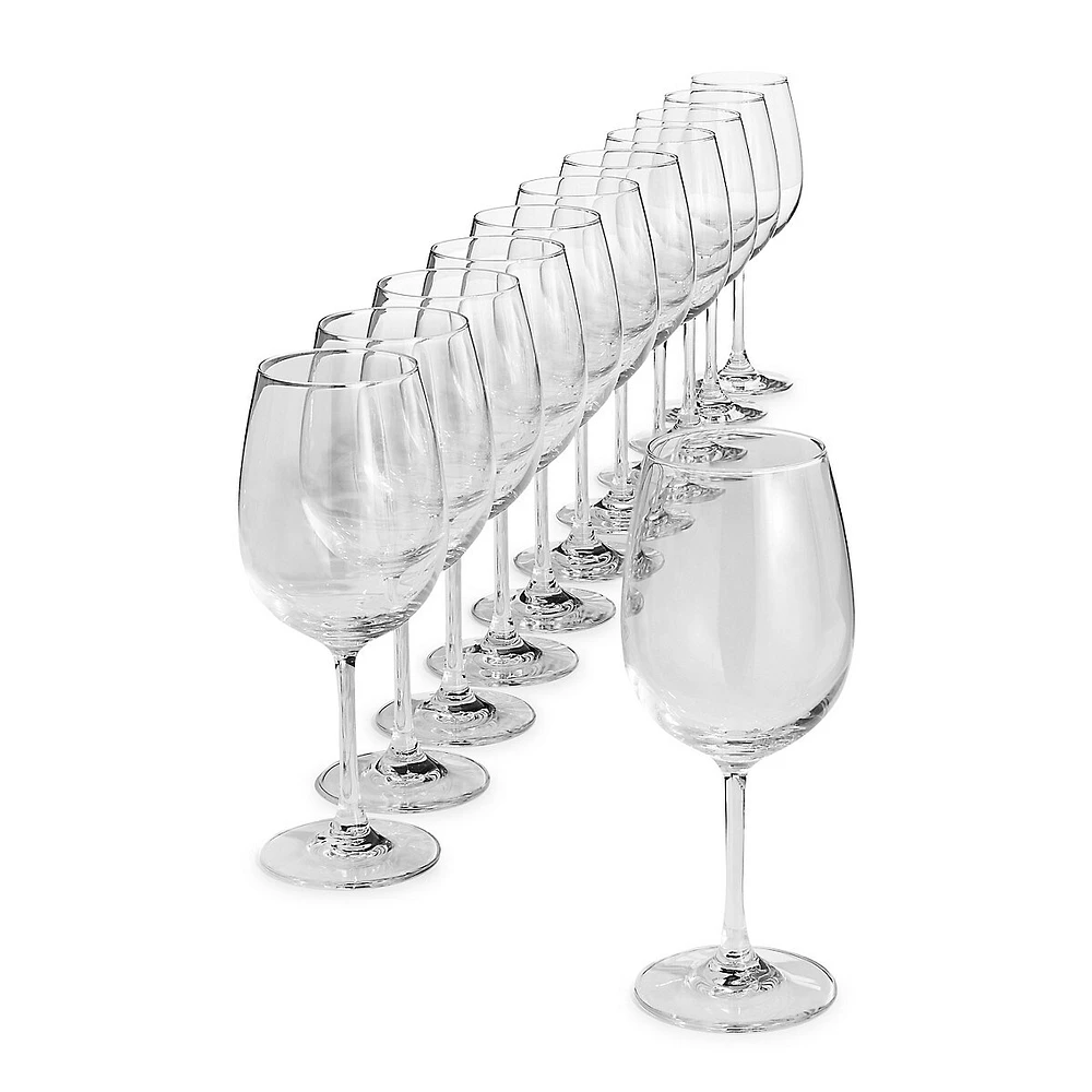 12-Piece Catering Wine Glasses Set