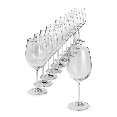 12-Piece Catering Wine Glasses Set