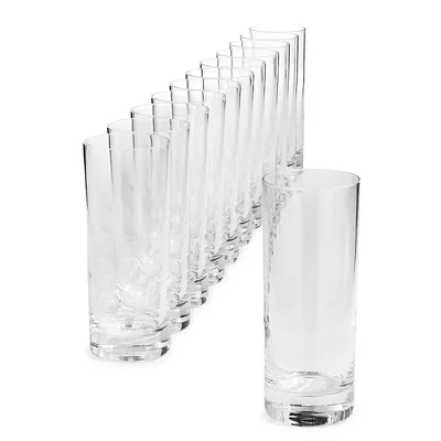 12-Piece Catering Highball Glasses Set