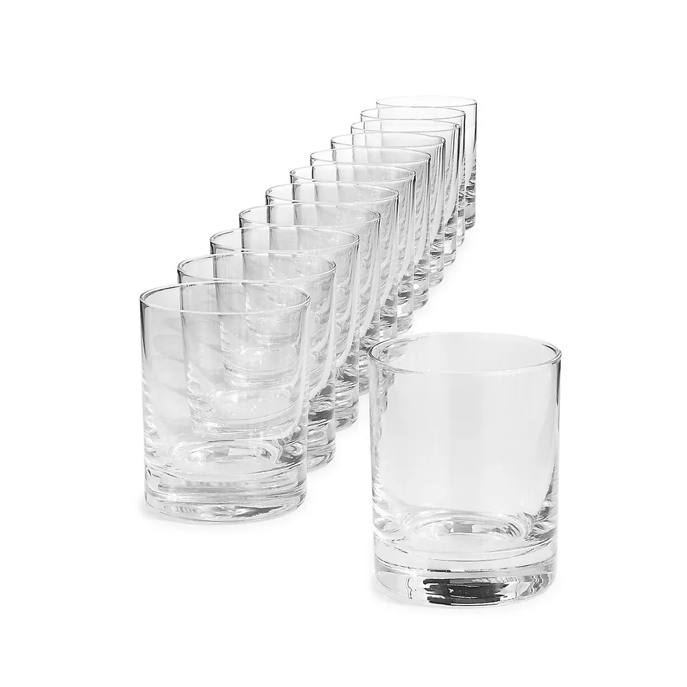 12-Piece Catering Double Old Fashioned Glasses Set