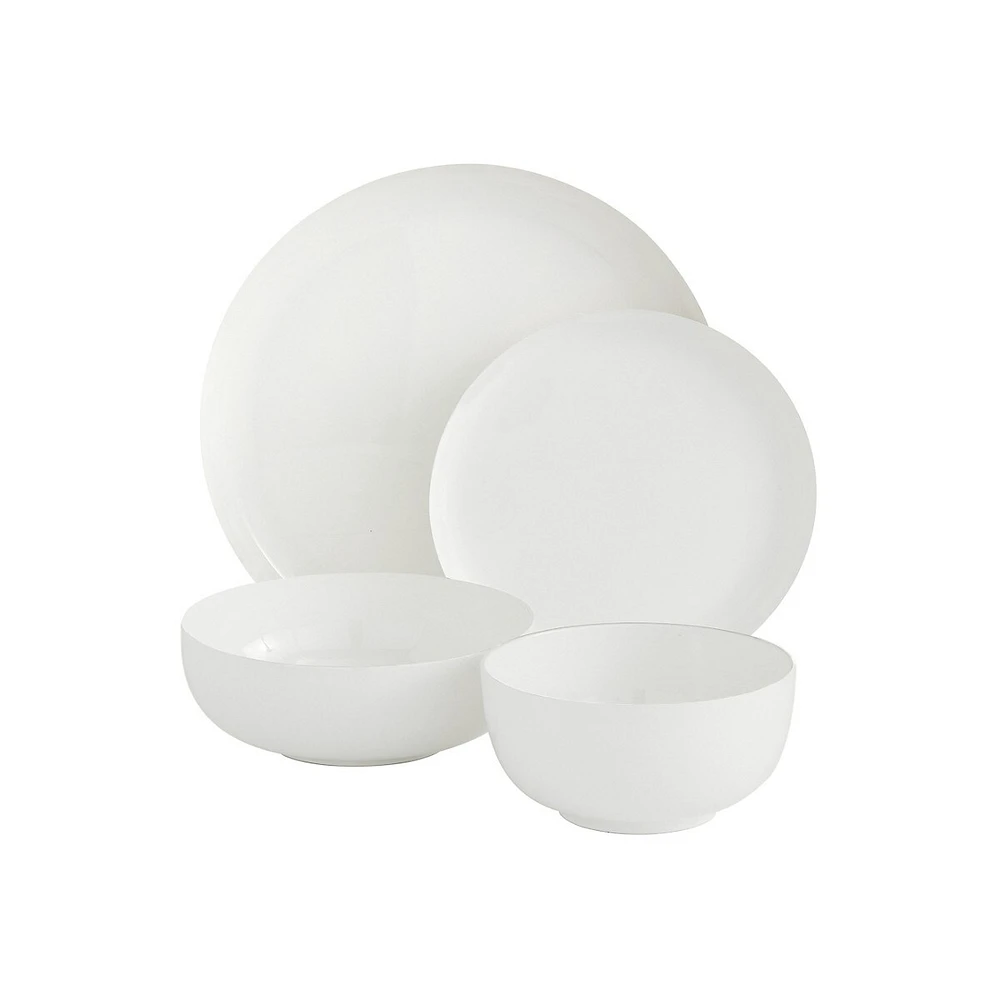 Parker 32-Piece Bone China Dinnerware Set