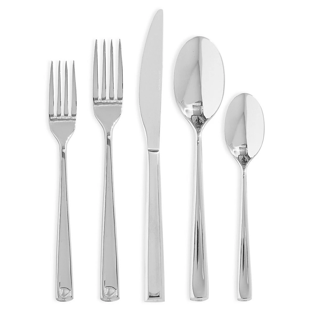 Ashcroft 20-Piece Stainless Steel Flatware Set