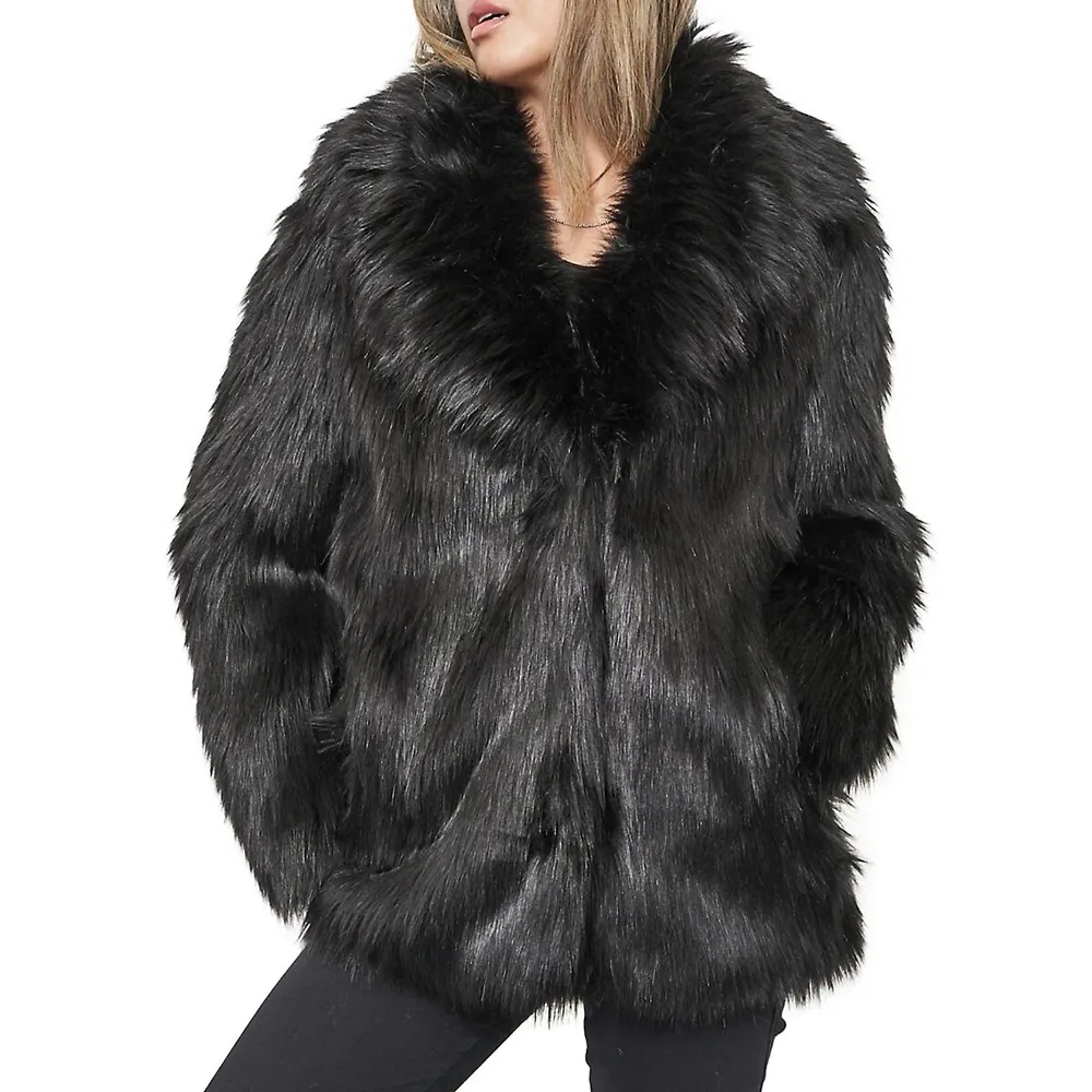 FURious Fur - The Ethical Choice Manteau en similifourrure Glamourette