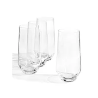 Ensemble de quatre verres à whisky Caden