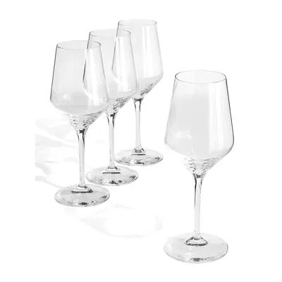 Set-of-4 Caden White Wine Glasses