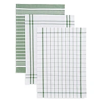 Classic Kitchen 3-Piece Tea Towels Set