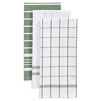 Classic Kitchen 3-Piece Tea Towels Set