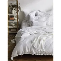 Cotton Lace Trim 2-Piece Pillowcase Set