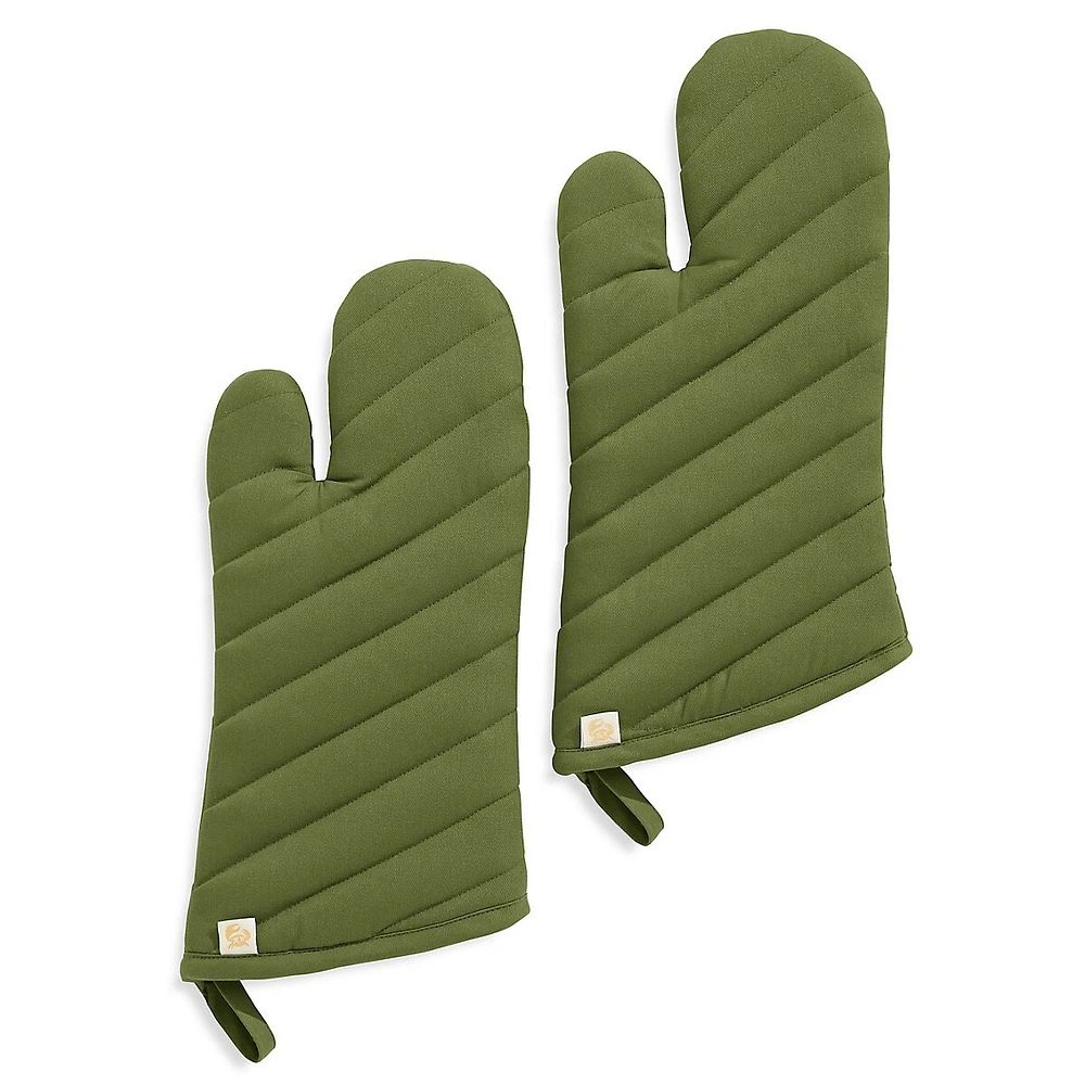 2-Piece Oven Mitt Set