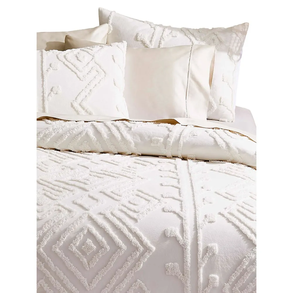 Natania 3-Piece Cotton Duvet Cover Set