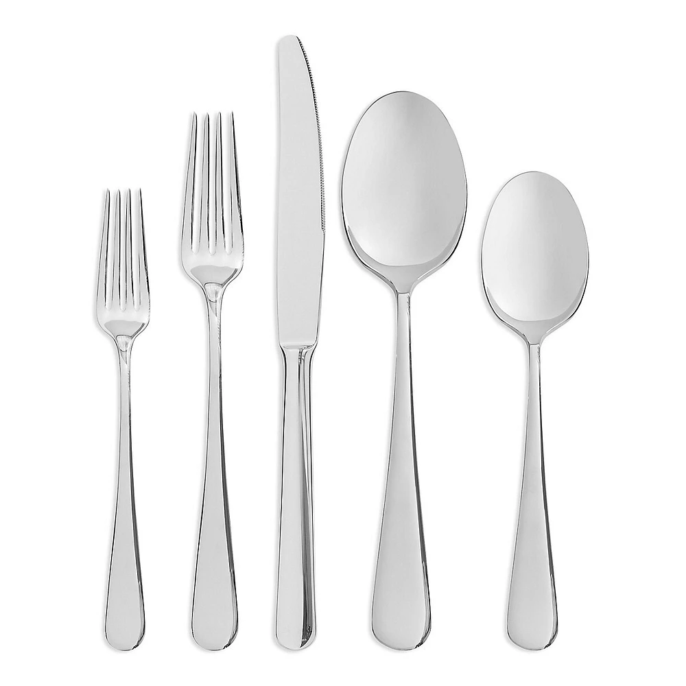 Elgin 20-Piece Stainless Steel Flatware Set