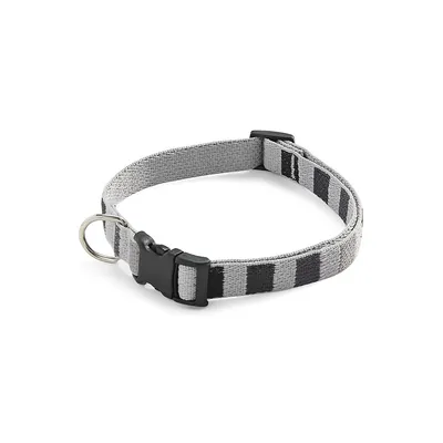 Sterling Stripe Dog Collar