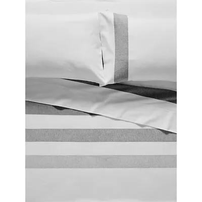 Sterling Stripe Flannel 4-Piece Sheet Set