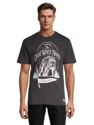 Men's Classic-Fit Great White North Graphic T-Shirt