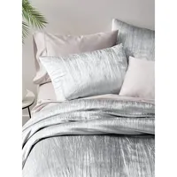 Bardot Crinkle Velvet 3-Piece Duvet Cover Set