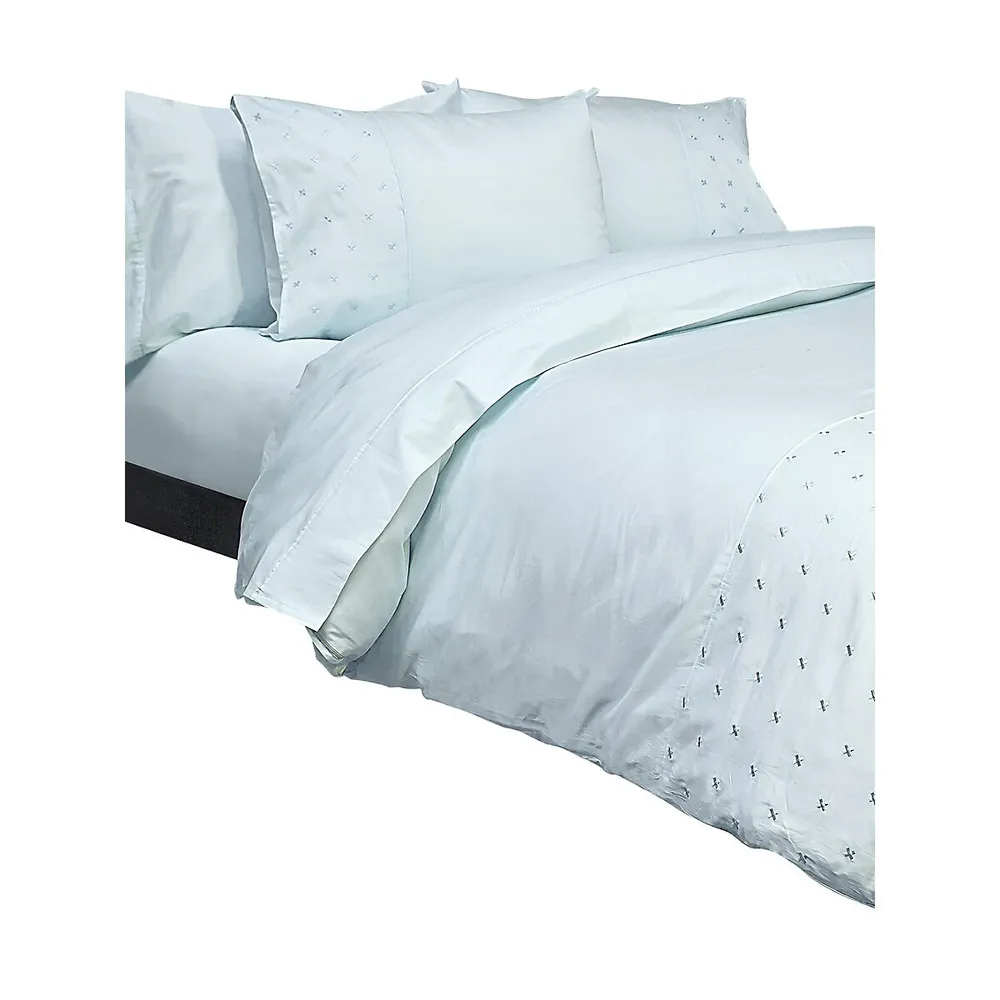 Jubilee 330 Thread Count Cotton Sateen​ 2-Piece Duvet Cover Set