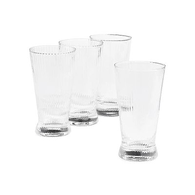 Colette 4-Piece Highball Glass Set