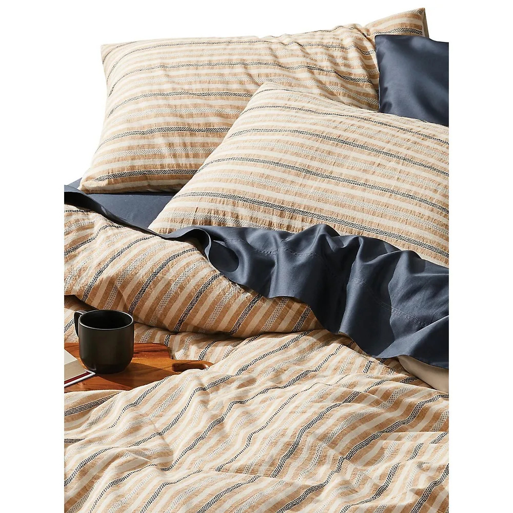 Terran Cotton Linen Duvet Cover