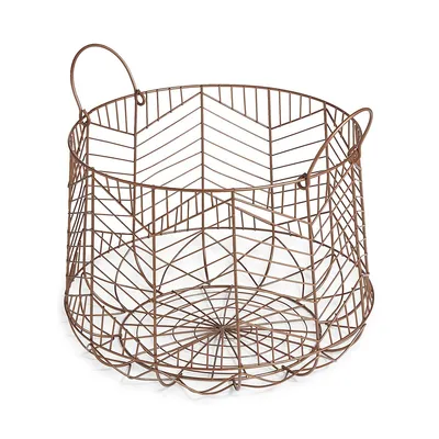 Blu Hummingbird + Hudson's Bay Wire Basket