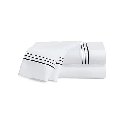 Sinclair 400 Thread-Count Cotton Embroidered Sheet Set