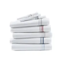 Sinclair 400 Thread-Count Cotton Embroidered Sheet Set