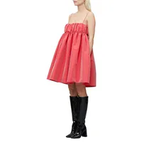 Tafetta Short Dress
