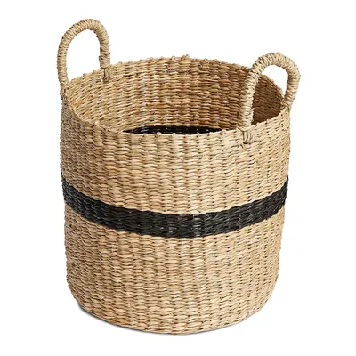 Medium Seagrass Stripe Basket