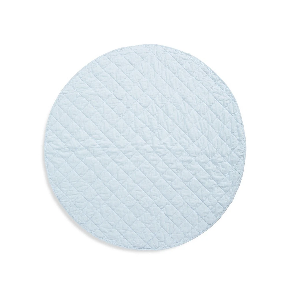 Round Quilted Cotton Playmat