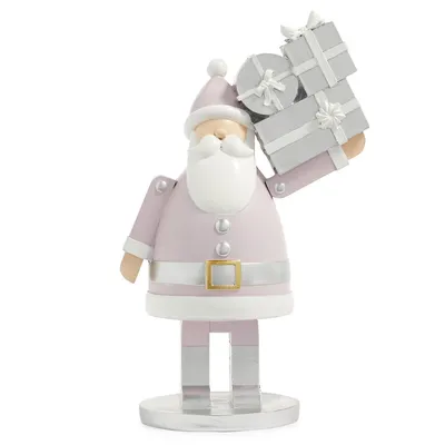 Santa With Presents Figurine