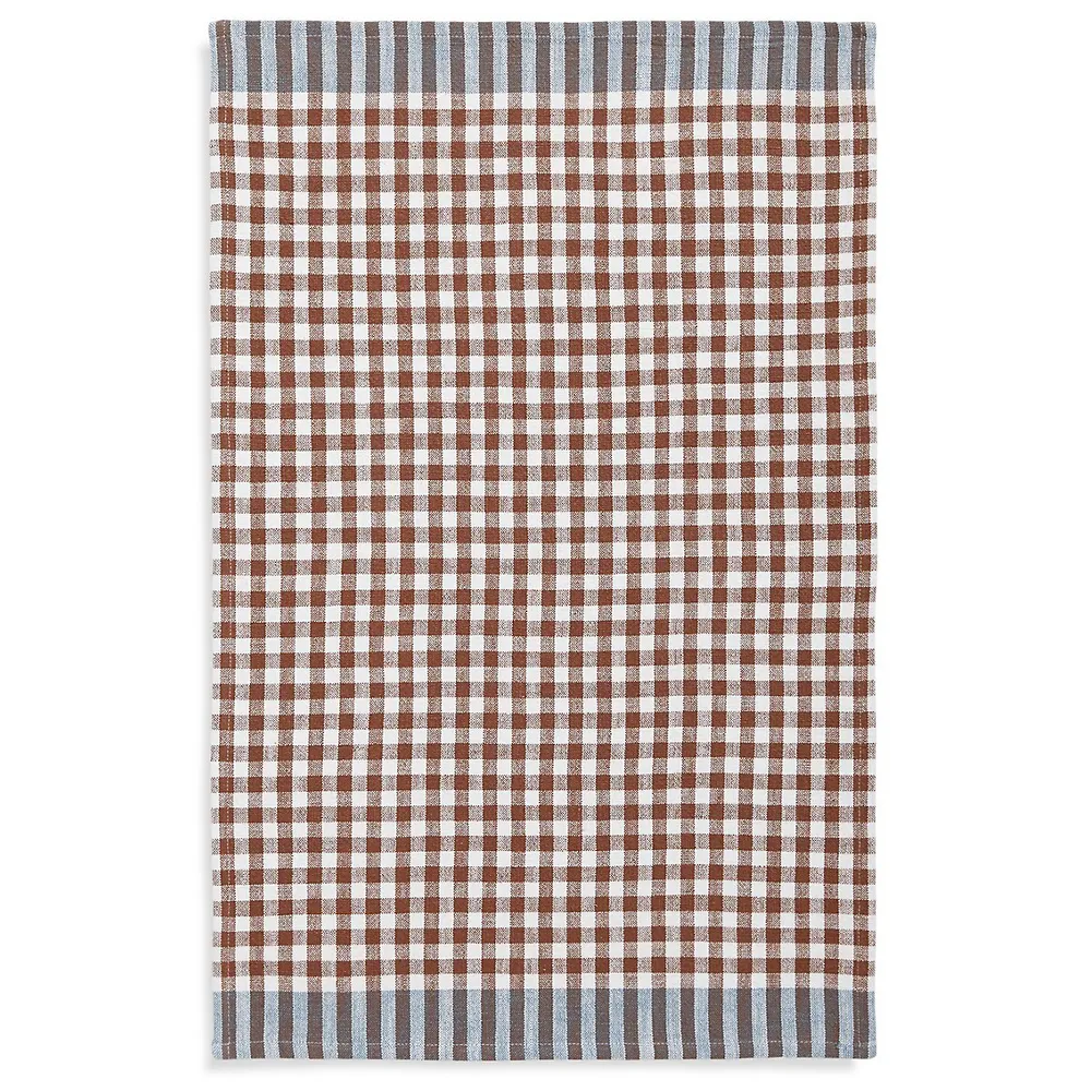 Gingham Cotton 2-Piece Tea Towel Set