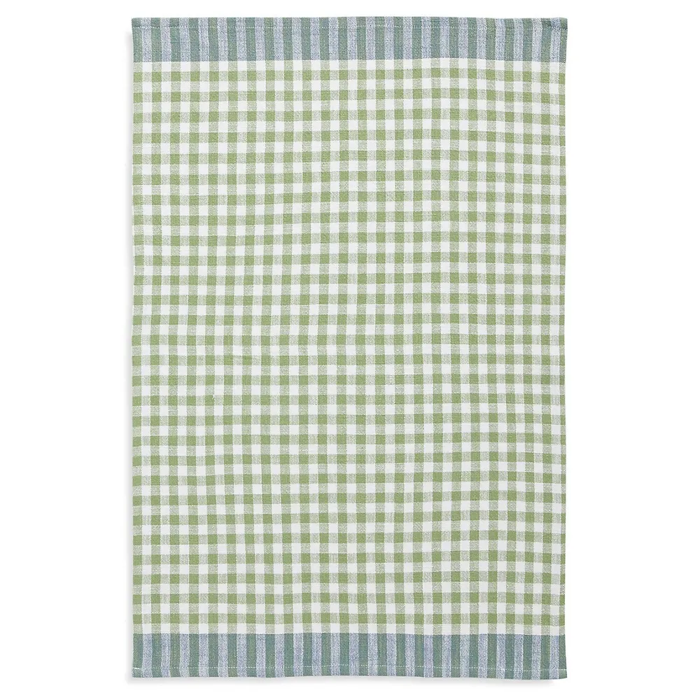 Gingham Cotton 2-Piece Tea Towels Set