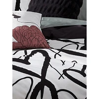 Maison Jiji + Hudson’s Bay Hearts 3-Piece Velvet Duvet Cover Set