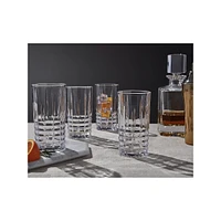 Hugo 4-Piece Highball Glass Set