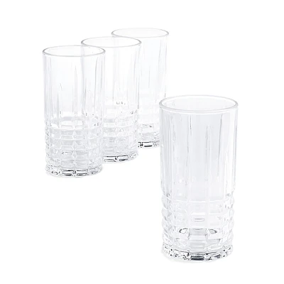 Hugo 4-Piece Highball Glass Set