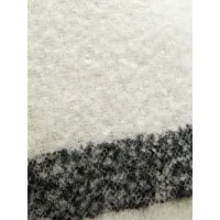 All Season Snow White Wool-Blend Cushion