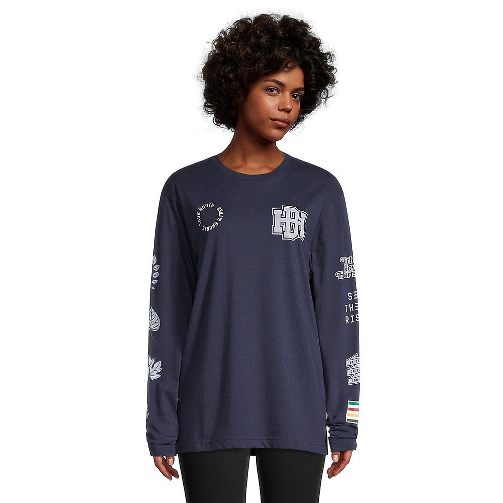 Unisex Organic Cotton Long-Sleeve Canada T-Shirt