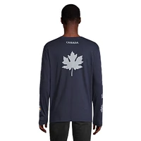 Unisex Organic Cotton Long-Sleeve Canada T-Shirt