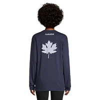 Unisex Organic Cotton Long-Sleeve Canada T-Shirt