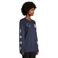 Unisex Organic Cotton Long-Sleeve Canada T-Shirt