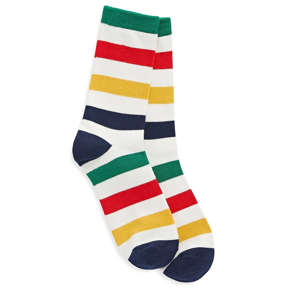 Unisex Multistripe Trouser Socks