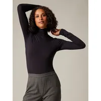 Cutout Turtleneck Bodysuit