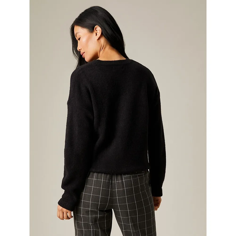 Drop-Shoulder Sweater