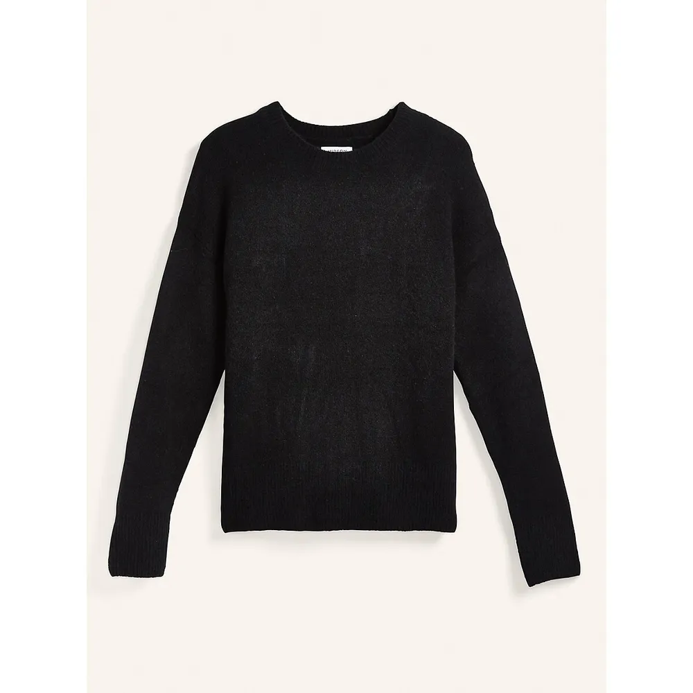 Drop-Shoulder Sweater