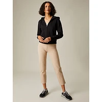 Cropped Full Zip Hoodie