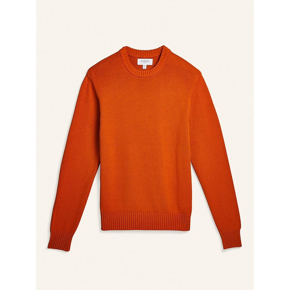 Cotton Crewneck Sweater