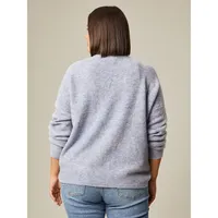 Plus Oversized Drop Shoulder Sweater