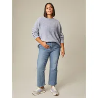 Plus Oversized Drop Shoulder Sweater